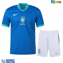 Brazil Gostujuci Dres za djecu Copa America 2024 Kratak Rukav (+ Kratke hlače)
